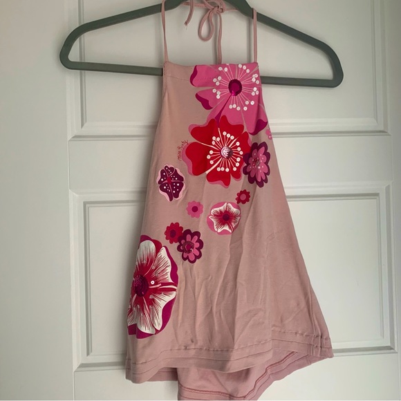 Miss Sixty - Dusty pink halter top Tank top- Sz Small